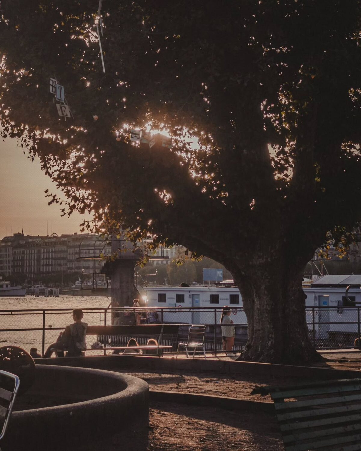 Lakeside vibes.