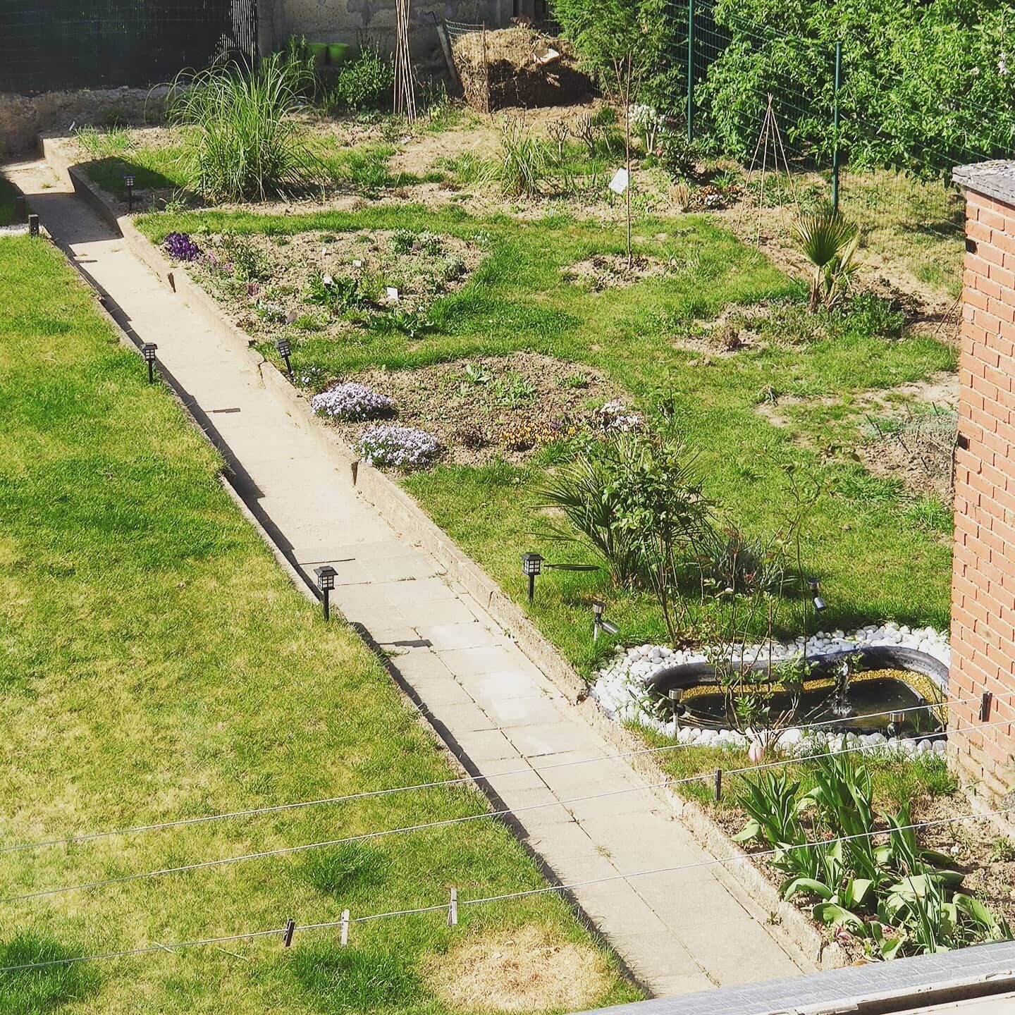 Tuinevolutie maart-juni 2020.