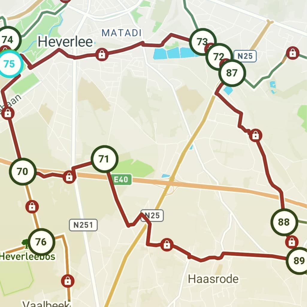 Leuke stukjes, maar nu ook niet omver geblazen. 6/10 would not necessarily recommend.

#fietsknooppunten #heverlee #vlaanderenvakantieland