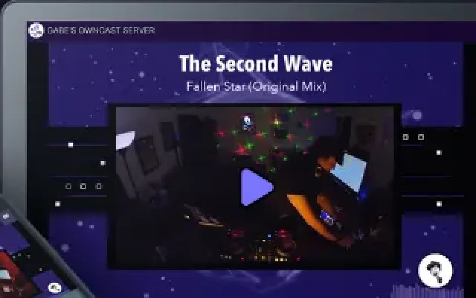 Screenshot of Owncast